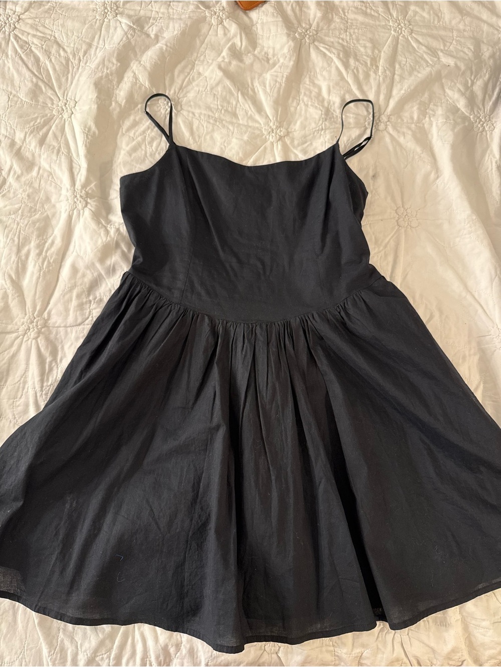 bp Black Spaghetti-Strap Mini Dress